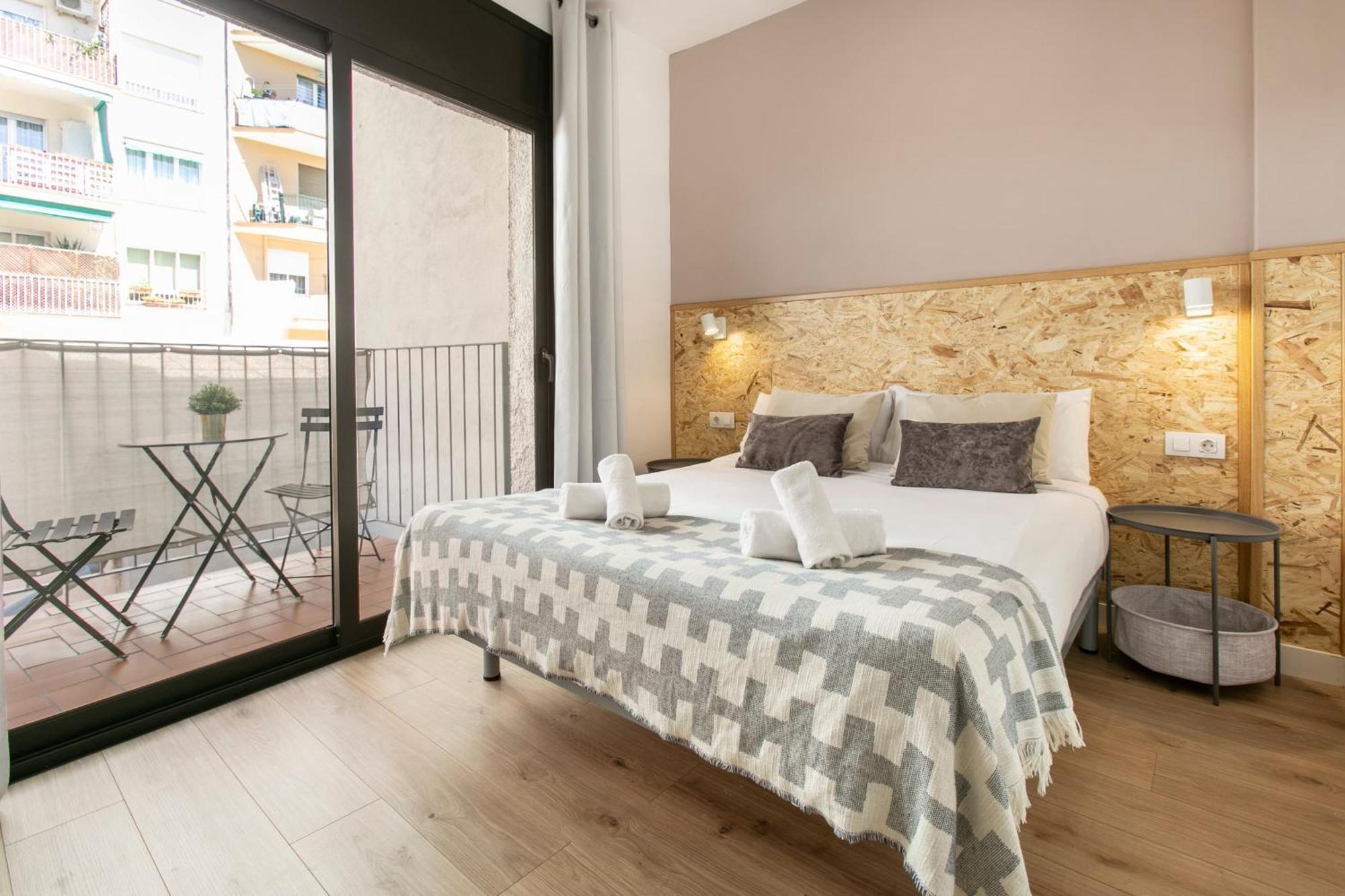Chic And Modern Apartments In Gracia Barcelona Kamer foto