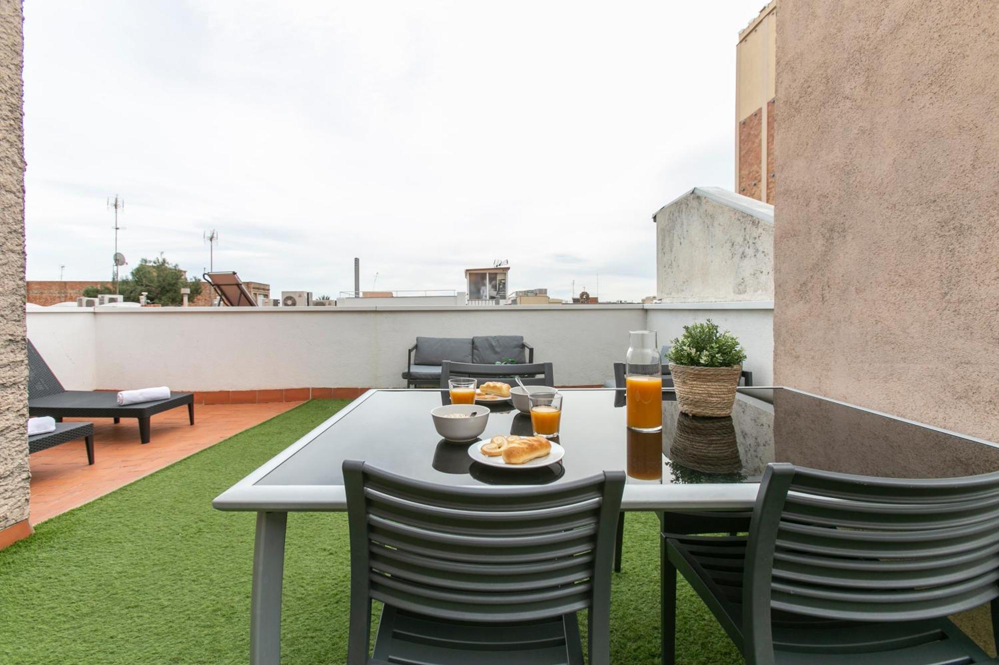 Chic And Modern Apartments In Gracia Barcelona Kamer foto